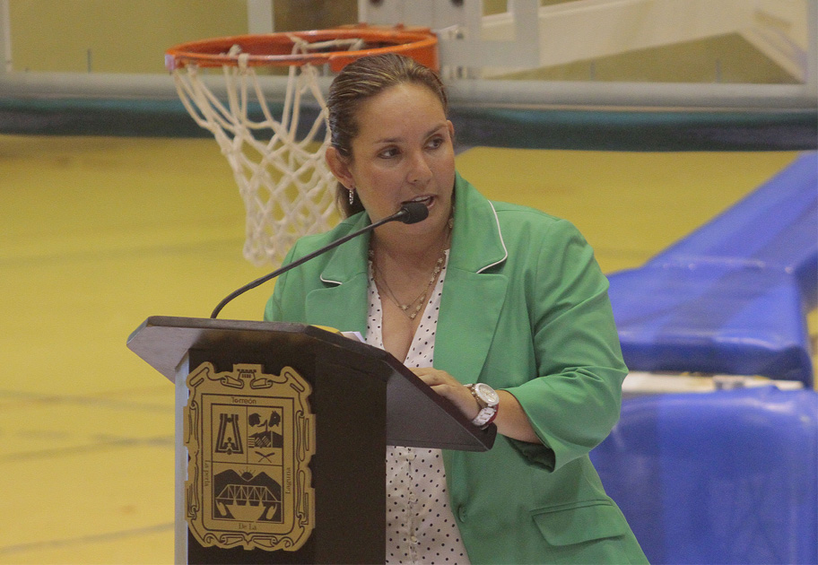 Directora del Deporte en Torreón, Alina Garza.