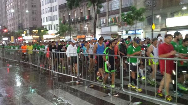 Los participantes del Maratón CDMX
