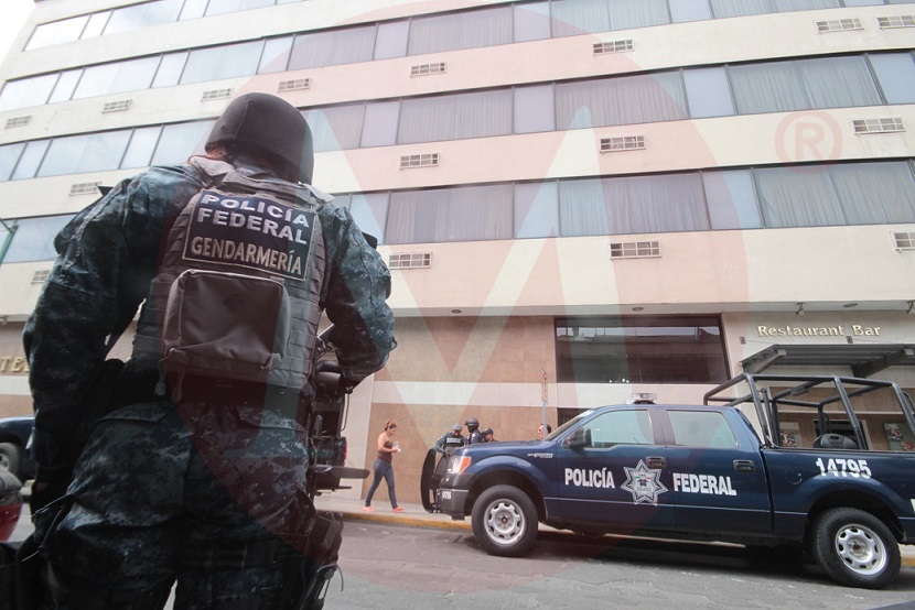 Los elementos se encuentran hospedados en un hotel de la zona centro de Tampico