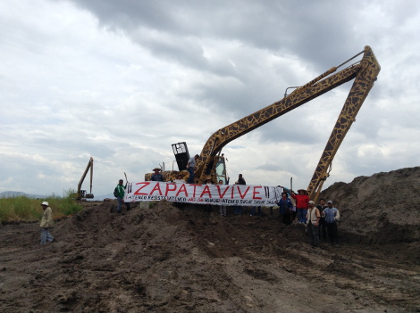 Los habitantes de San Salvador Atenco anunciaron que reactivaran su lucha. 