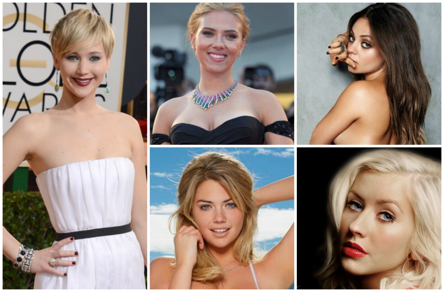 Jennifer Lawrence, Scarlett Johansson, Mila Kunis, Kate Upton y Christina Aguilera son algunas de las famosas que han sido vícitimas del 'hackeo'. 