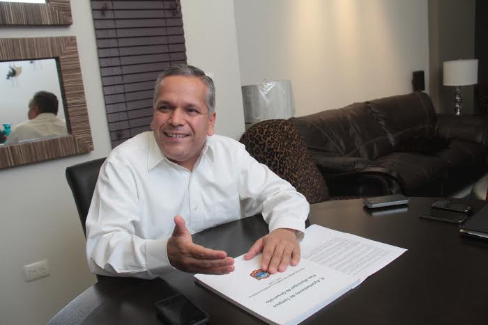 El alcalde de Tampico, Gustavo Torres Salinas