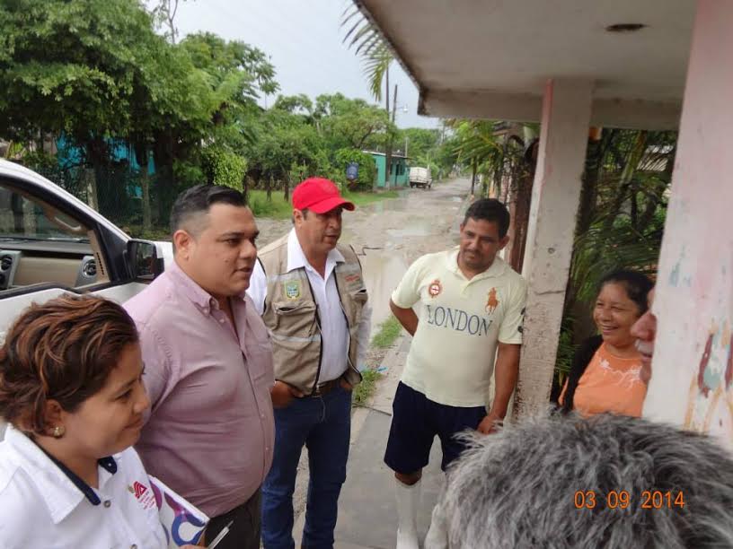 El alcalde realizó un recorrido junto a los cuerpos de seguridad y emergencia.