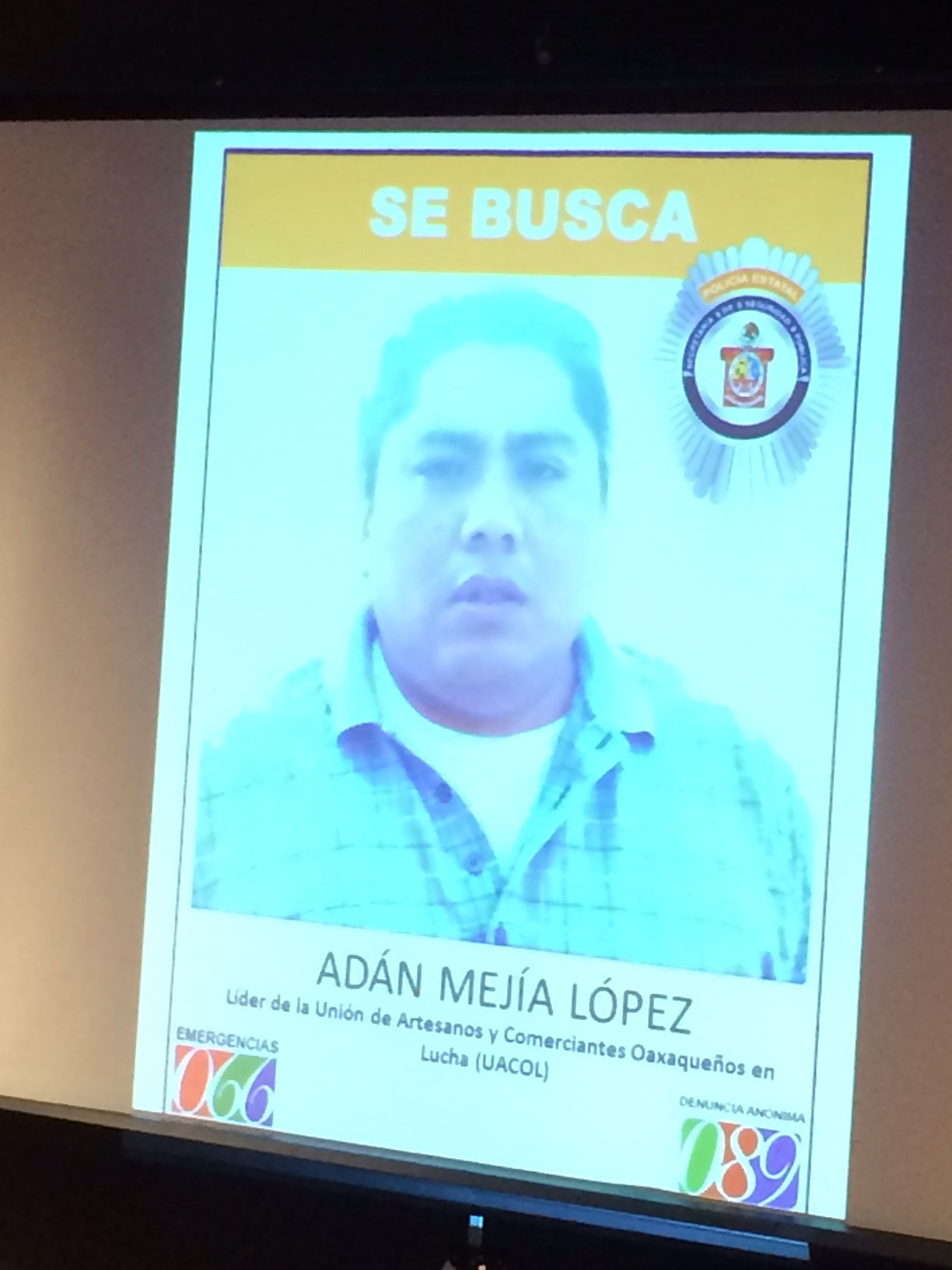 El líder de los comerciantes es acusado de intentar desestabilizar la fiesta de la Guelaguetza. 