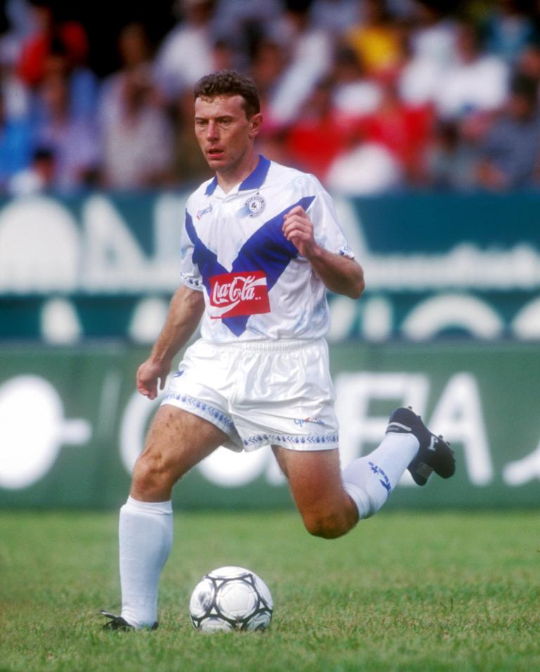 Emilio Butragueño llegó al Celaya después de brillar con el Real Madrid 