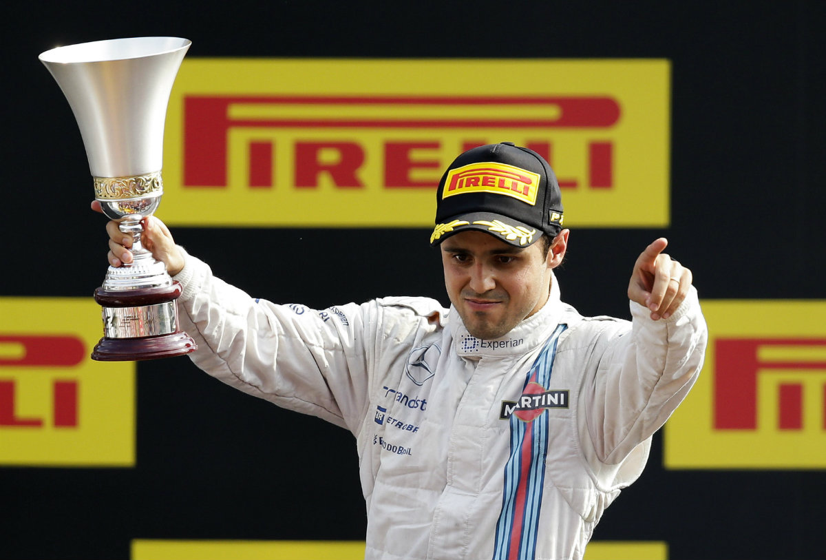 Felipe Massa, tercer lugar en el Gran Premio de Italia 