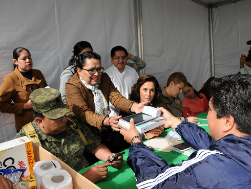 En Iztacalco se inició la cuarta fase del programa de desarme voluntario del gobierno capitalino.