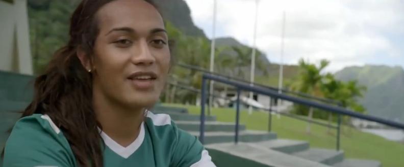 Jaiyah Saelua, jugadora de futbol