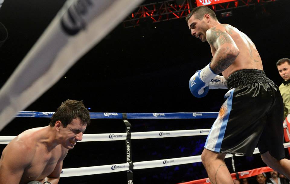 Pelea ante Lucas Matthysse.
