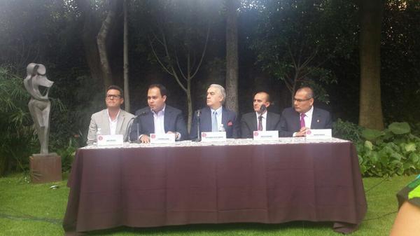 Presentación de la edición 34 de la Feria del Libro de Oaxaca. 