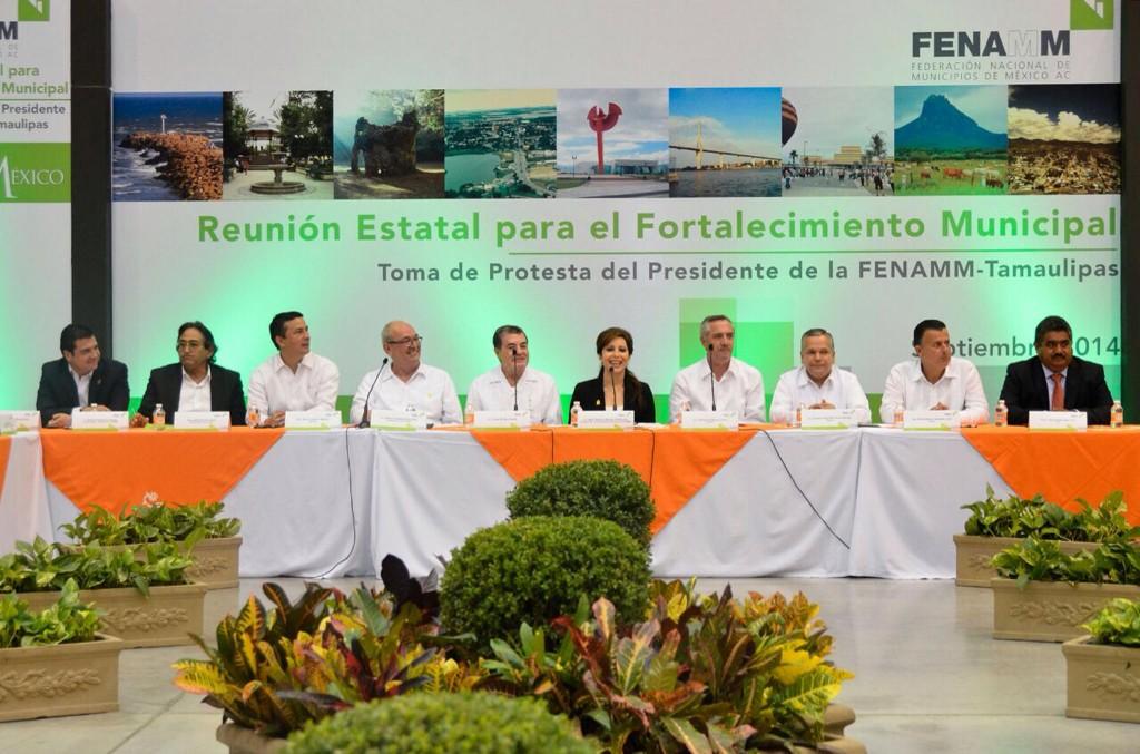 Los alcaldes de Tamaulipas se reunieron en la capital donde se estableció la mesa directiva de la FENAMM