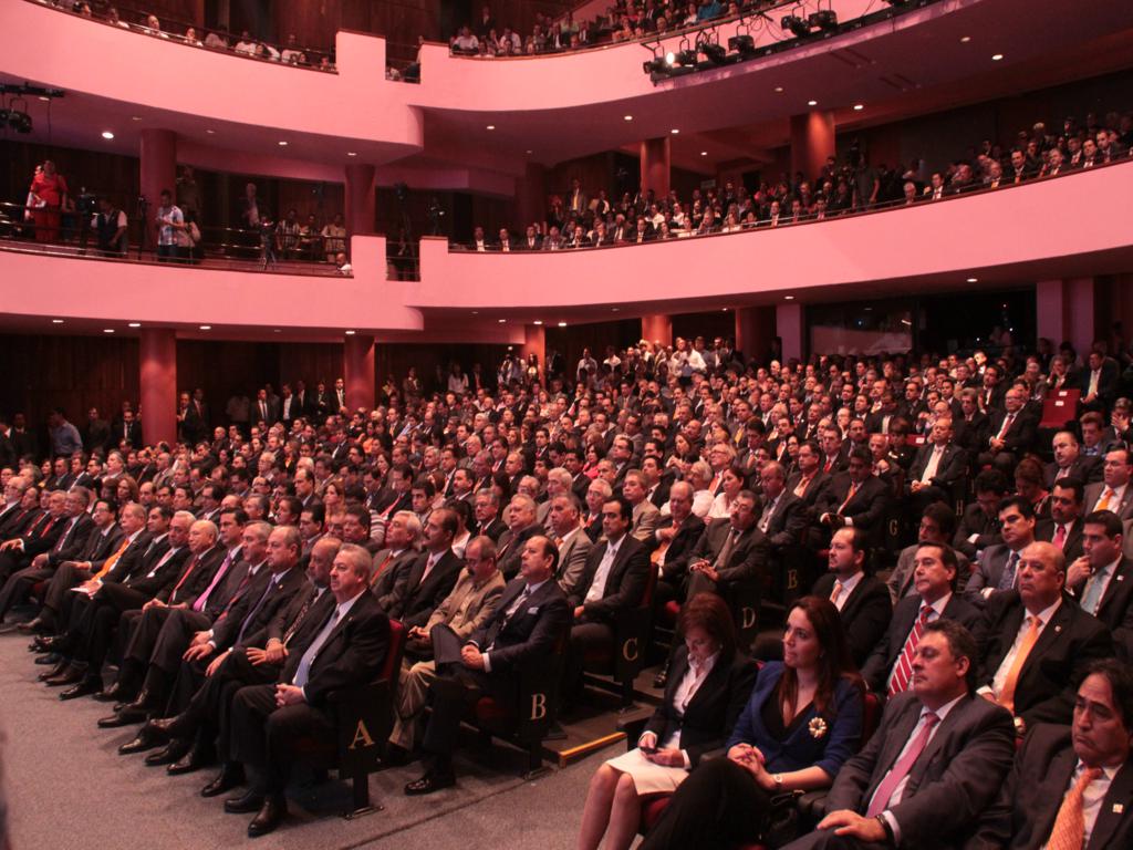 El Centro Cultural Tamaulipas estuvo lleno.