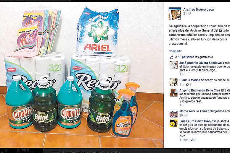 Empleados del acervo revelaron en Facebook la situación que pasaron.