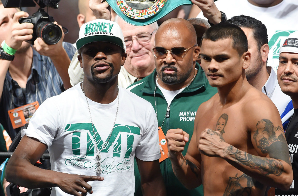 Floyd Mayweather y Marcos Maidana, listos para el pleito 