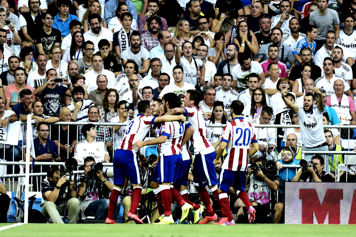 Atlético festejó primero 