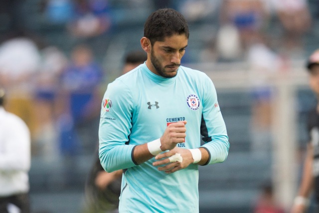 Jesús Corona, arquero de Cruz Azul