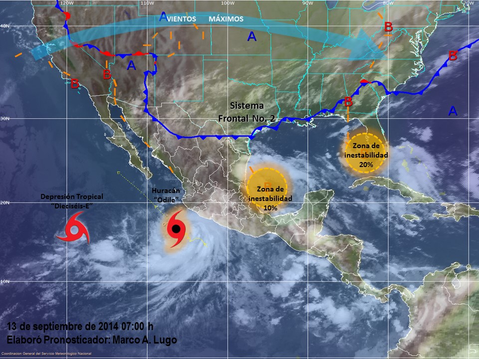 Las lluvias se mantendrán en la entidad