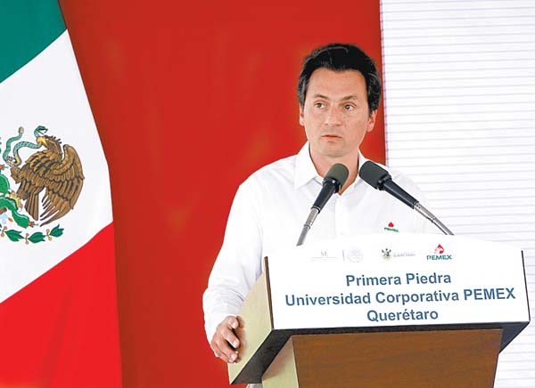 Con la reforma, Pemex será una empresa competitiva, dijo Emilio Lozoya.