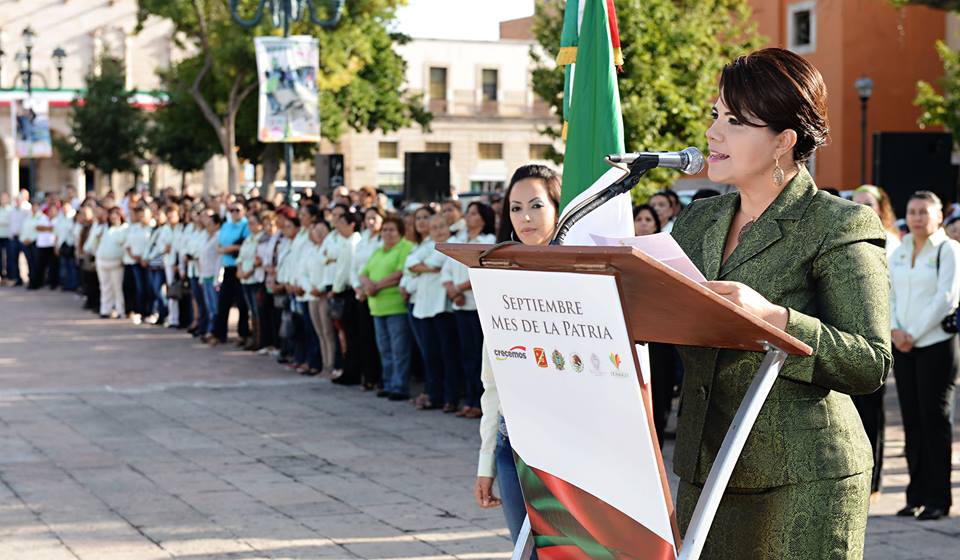 Tere Álvarez, presidenta del DIF Durango.