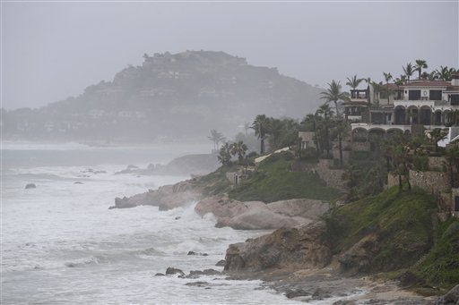 Las lluvias siguen en Los Cabos. 