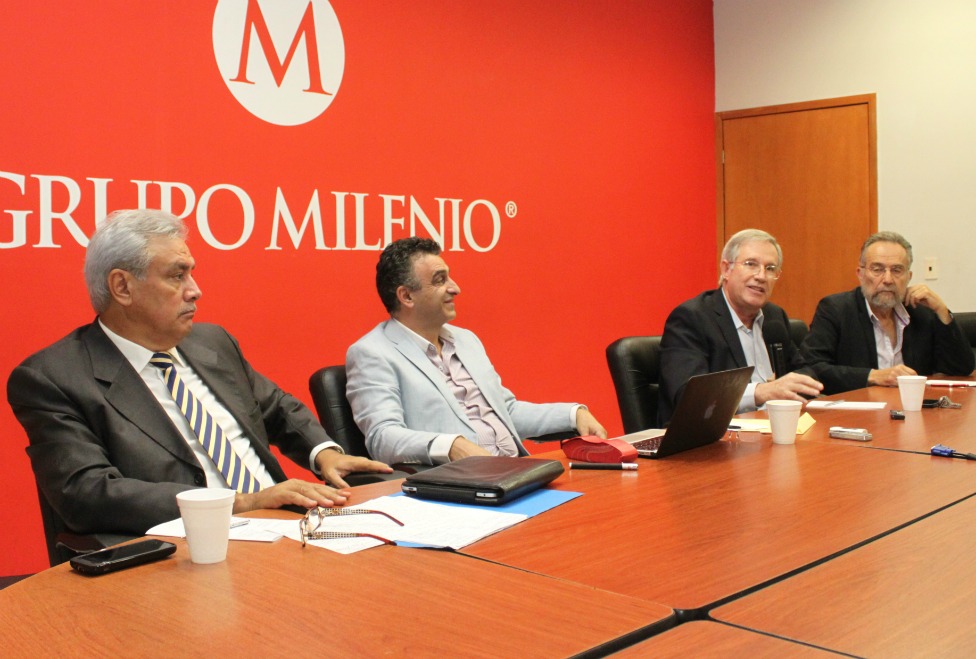 Alberto Cárdenas, José Elías Chedid, Juan Guillermo Márquez y Pedro Arrojo
