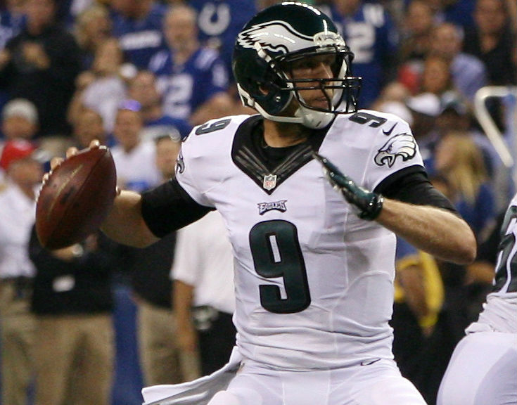 Nick Foles, quarterback de los Águilas de Filadelfia
