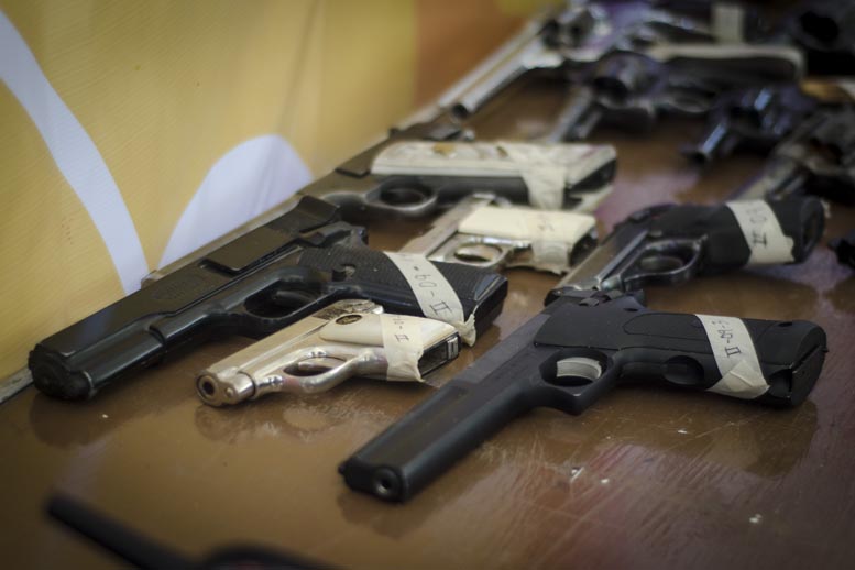 La Ley Federal de Armas de Fuego y Explosivos permite que los ciudadanos tengan armas en su casa para la defensa legítima de los moradores.