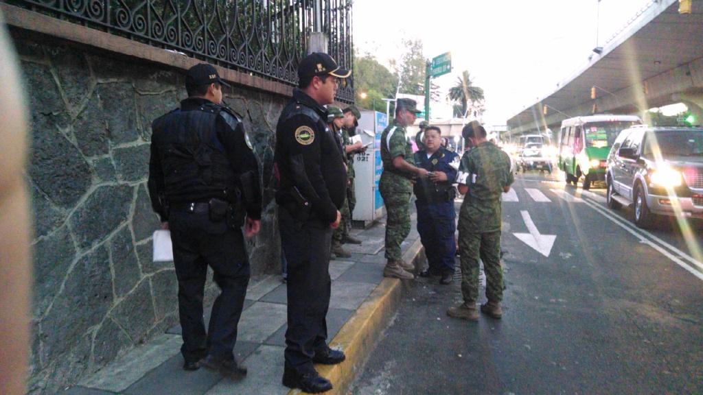 El intento de asalto ocurrió en el cruce de Anillo Periférico y Ejército Nacional.