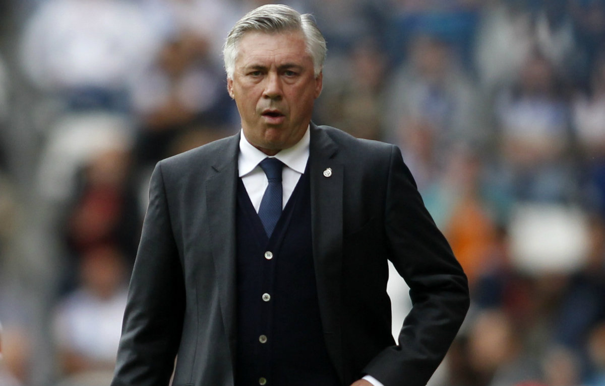 Carlo Ancelotti, técnico del Real Madrid 
