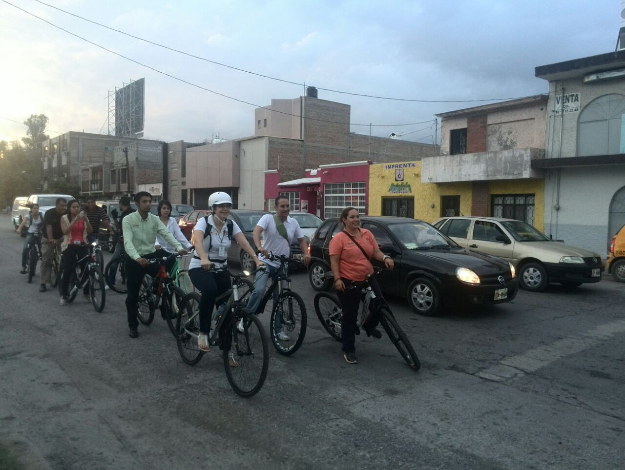 Desde las 7:40 comenzaron el recorrido.