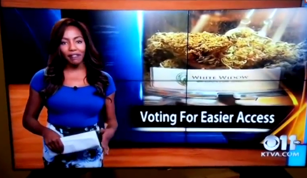La periodista Charlo Greene del noticiero de KTVA renunció al aire.