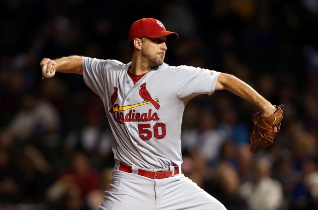 Adam Wainwright, pitcher de los Cardenales de San Luis
