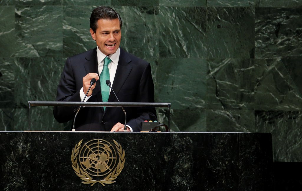 Enrique Peña Nieto en la 69° Asamblea de las Naciones Unidas