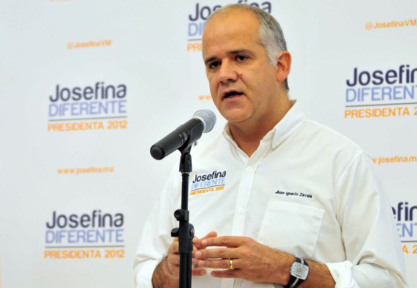 Juan Ignacio Zavala anunció hoy que renuncia al PAN porque ahí, dijo, no tiene futuro como político.