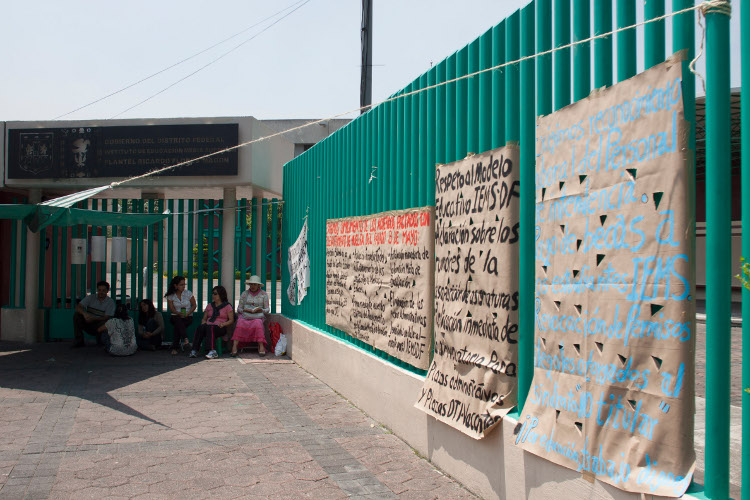 Con la huelga, 25 mil estudiantes dejaron de recibir clases