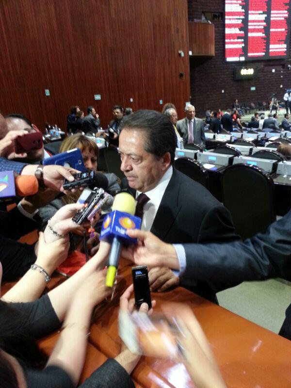 José Isabel Trejo, líder parlamentario del PAN en la Cámara de Diputados.