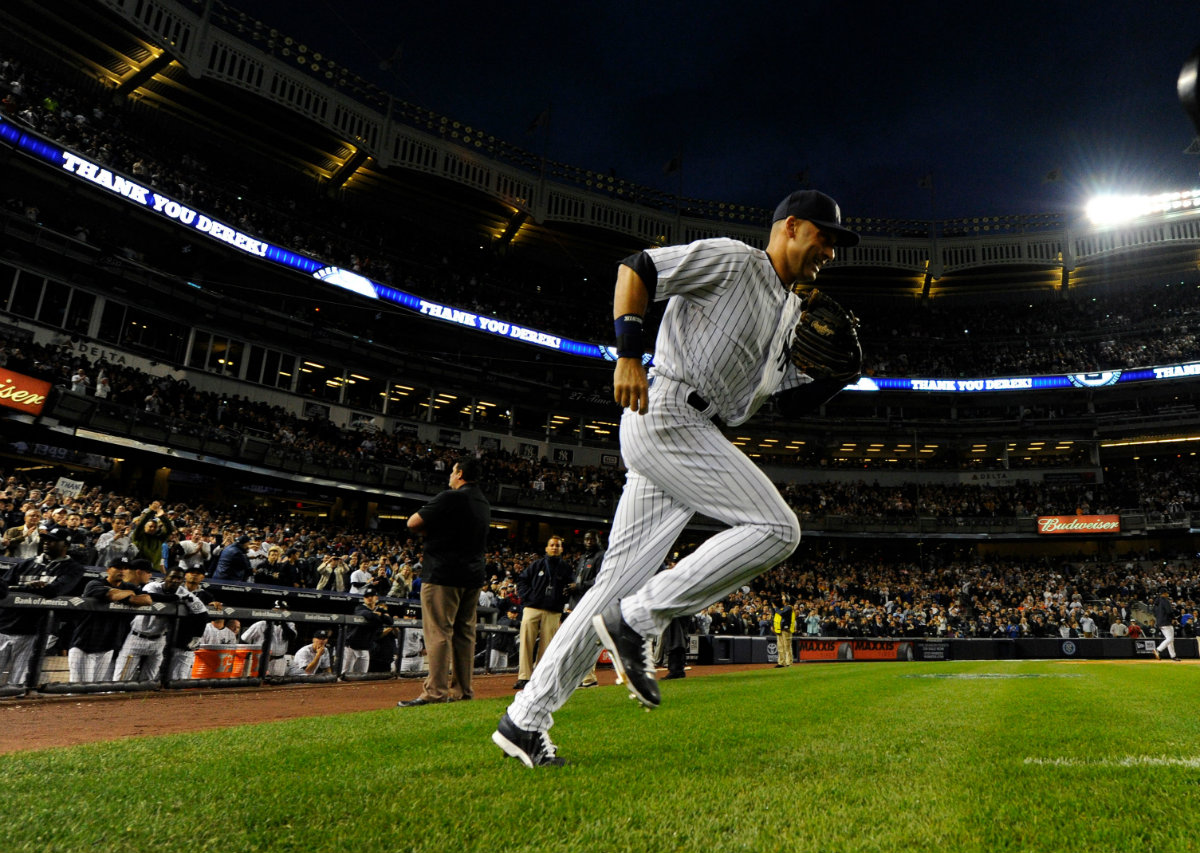 La última salida de Jeter en Yankee Stadium 