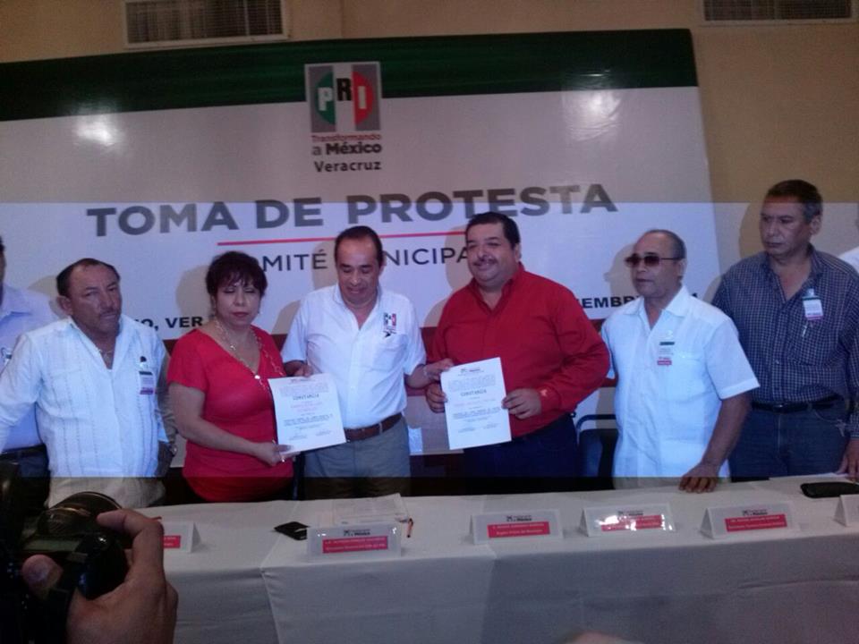 Ángel Méndez Reyna y Enriqueta Lara tomaron protesta como dirigente y secretario respectivamente