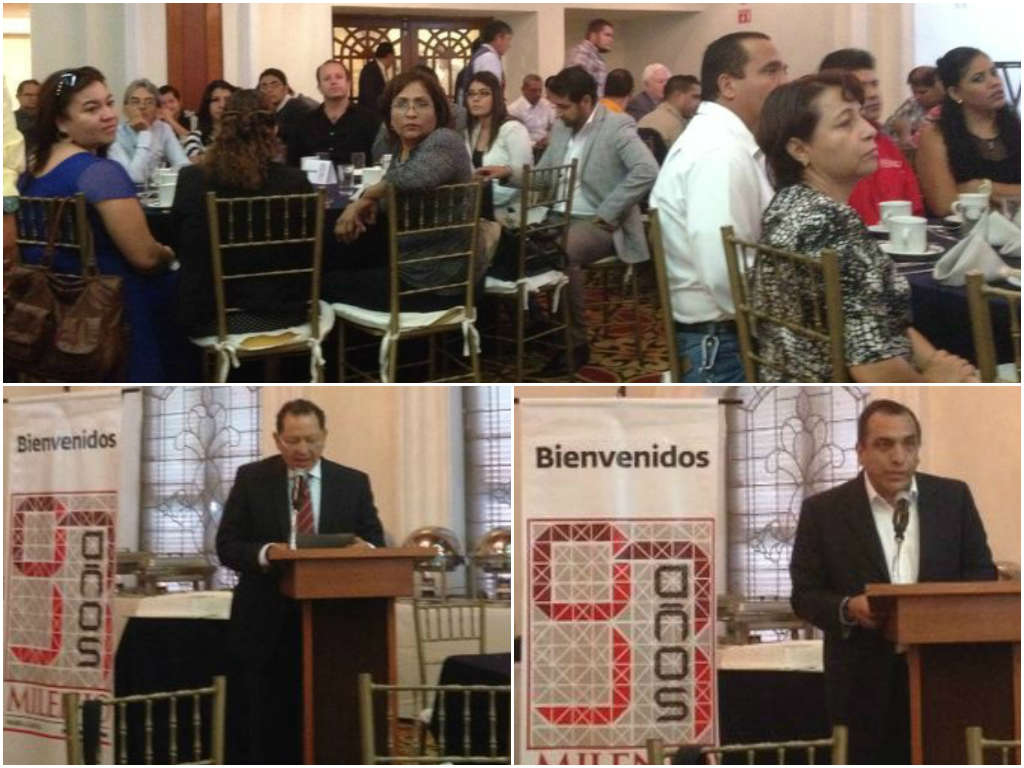 Juan Gramillo, director general de Negocios y Luis Alatorre, reportero.