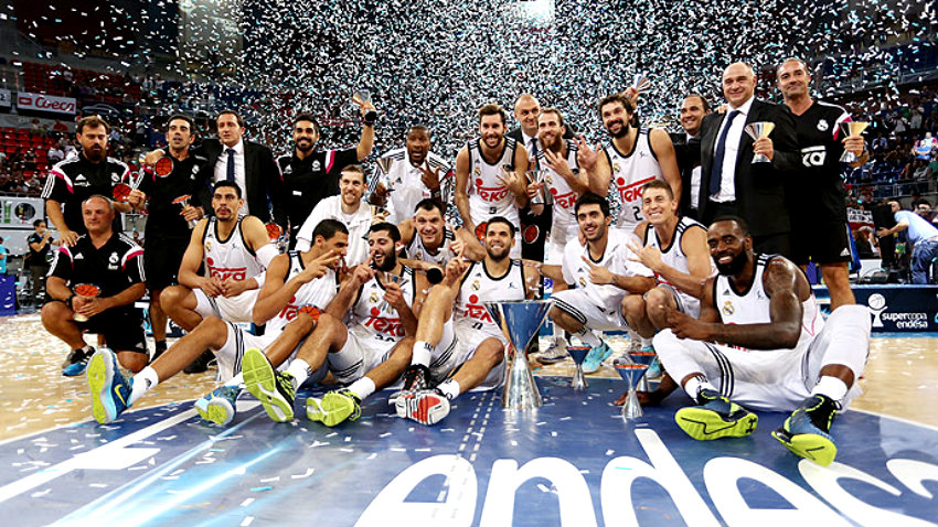 Ayón vivió su primer título con el Real Madrid 