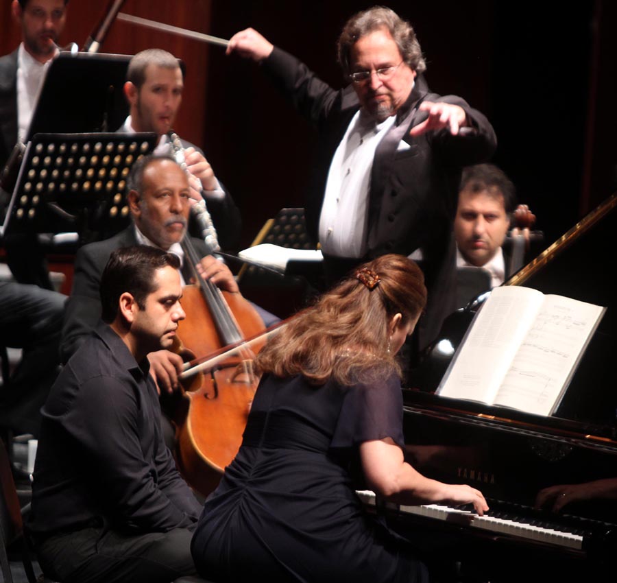 Mariana Chabukiani la protagonista de la noche.