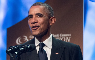 Obama, durante un acto del Black Caucus Foundation, hoy en Washington