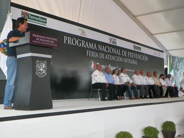 Campa Cifrián, destacó que Reynosa estará en el programa Federal de Prevención al Delito de manera permanente.