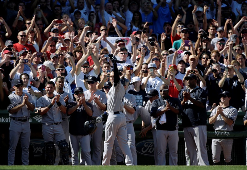 Jeter se despidió del beisbol