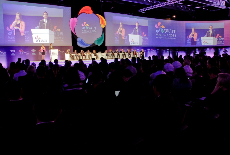Inauguración del Congreso Mundial de Tecnologías de Información en Guadalajara 