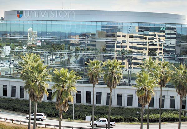 Instalaciones de la televisora en Los Ángeles.
