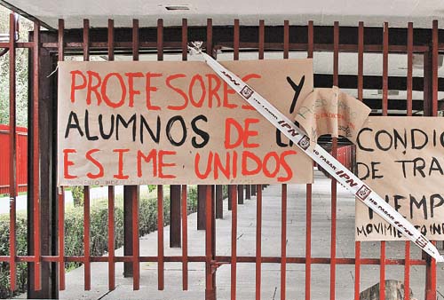 Según los estudiantes ya hay 31 escuelas sin actividades. 