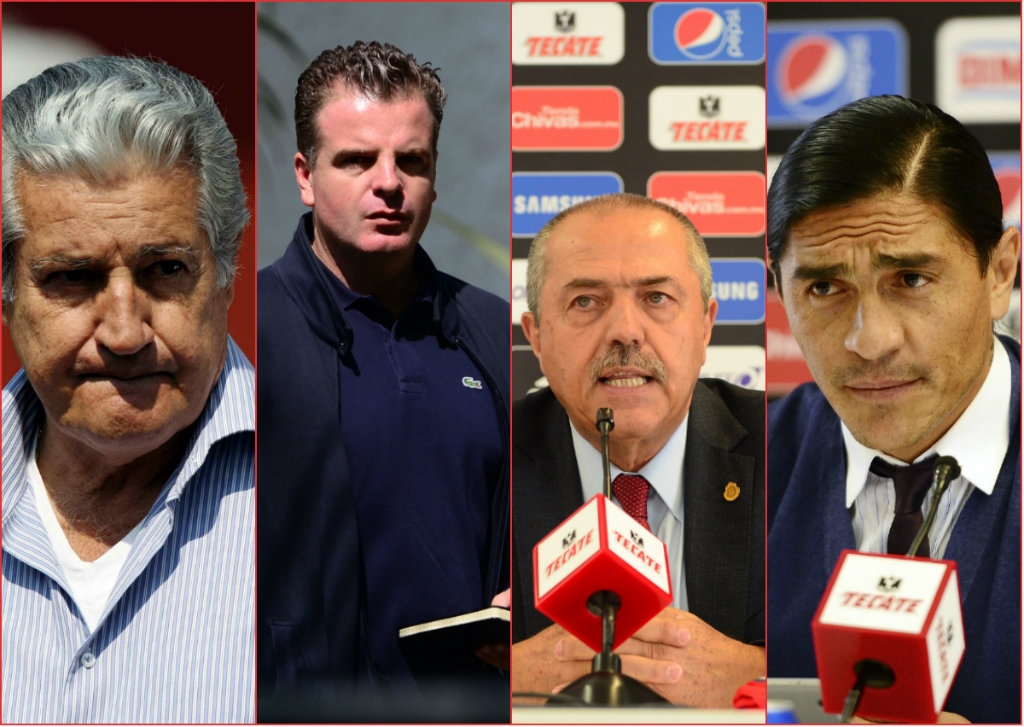 Lebrija, Te Kloese, Herrero y Palencia; solo algunos de los directivos que han desfilado por Chivas 