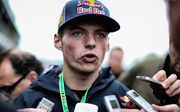 Max Verstappen, piloto de 17 años 