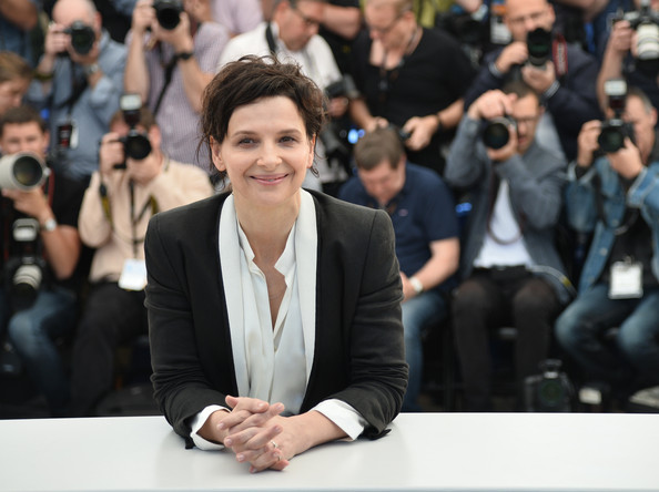 Juliette Binoche se presentó en el Festival de Cannes de este año. 